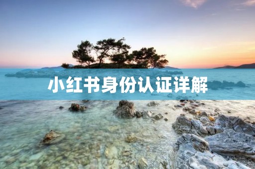 小红书身份认证详解：如何通过认证成为小红书用户
