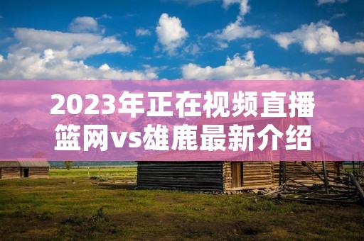 2023年正在视频直播篮网vs雄鹿最新介绍