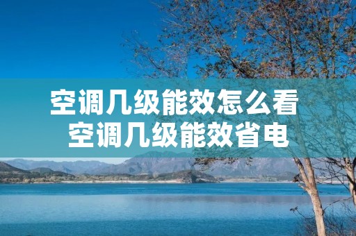 空调几级能效怎么看 空调几级能效省电