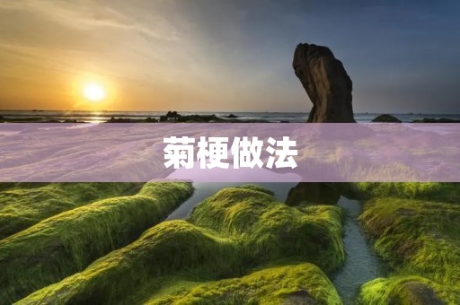 菊梗做法：让你轻松掌握制作花茶的技巧