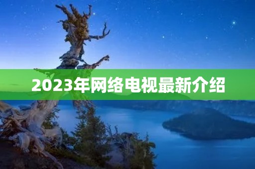 2023年网络电视最新介绍