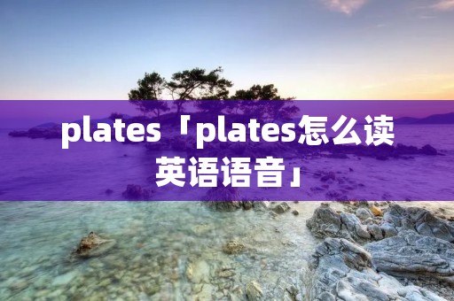 plates「plates怎么读英语语音」