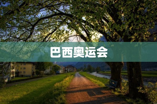 巴西奥运会：南美洲的璀璨盛会