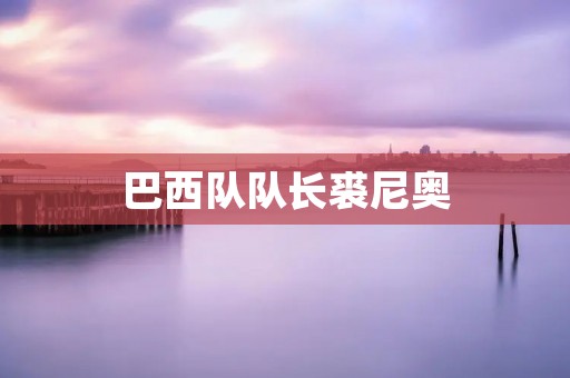 巴西队队长裘尼奥:传奇足球生涯 巴西队队长裘尼奥:传奇足球生涯