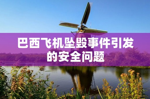 巴西飞机坠毁事件引发的安全问题