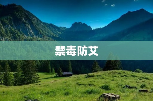 禁毒防艾:保护青少年健康的重要举措 禁毒防艾:保护青少年健康的重要举措