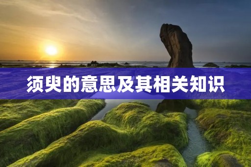 须臾的意思及其相关知识