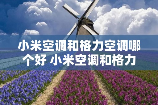 小米空调和格力空调哪个好 小米空调和格力空调哪个好? 小米空调和格力空调哪个好 小米空调和格力空调哪个好?
