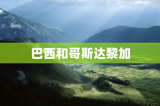 巴西和哥斯达黎加:两个南美洲国家的比较 巴西和哥斯达黎加:两个南美洲国家的比较