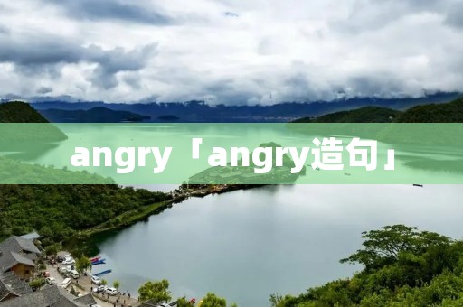 angry「angry造句」