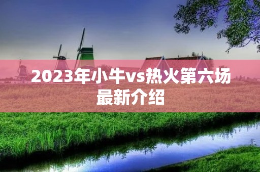 2023年小牛vs热火第六场最新介绍
