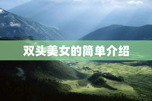 双头美女的简单介绍