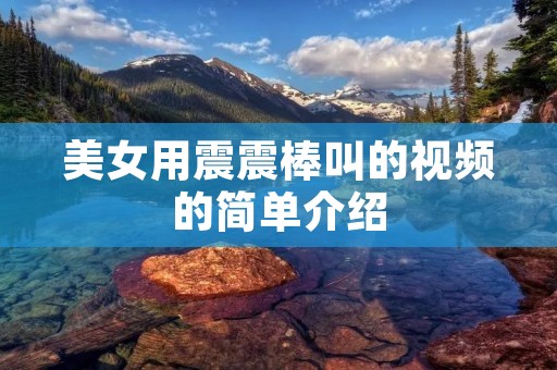美女用震震棒叫的视频的简单介绍