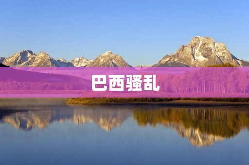 巴西骚乱：民众**政府不作为与削减教育预算