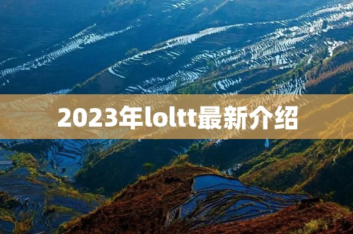 2023年loltt最新介绍