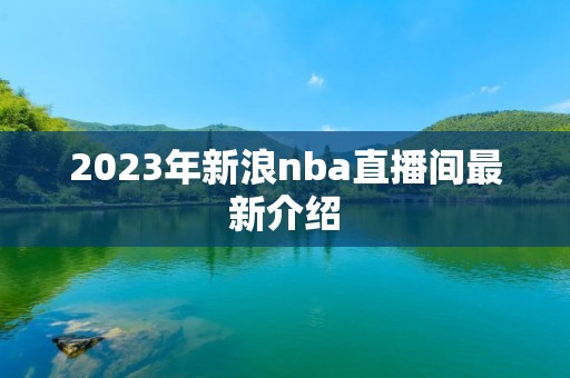 2023年新浪nba直播间最新介绍