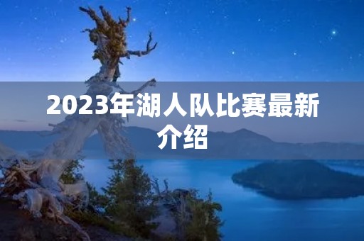2023年湖人队比赛最新介绍