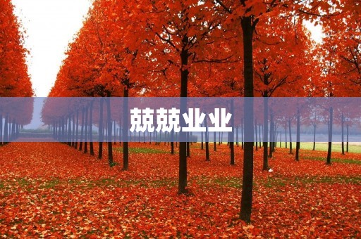 兢兢业业:做好每一件事情的态度 兢兢业业:做好每一件事情的态度