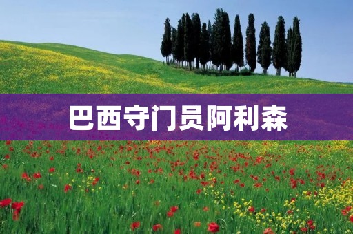 巴西守门员阿利森：从农村小子到世界顶级门将