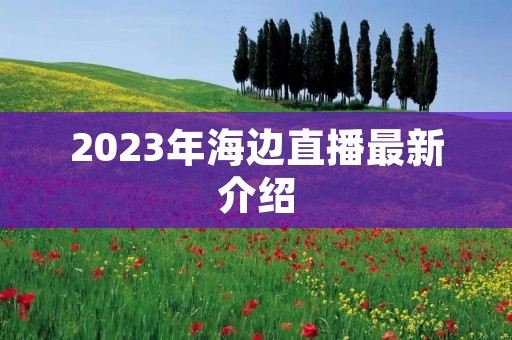 2023年海边直播最新介绍 2023年海边直播最新介绍
