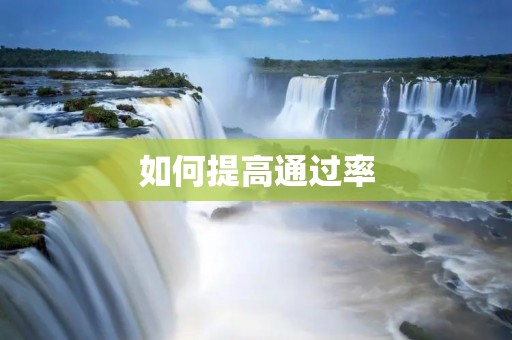 如何提高通过率：让你的申请获得更多的肯定