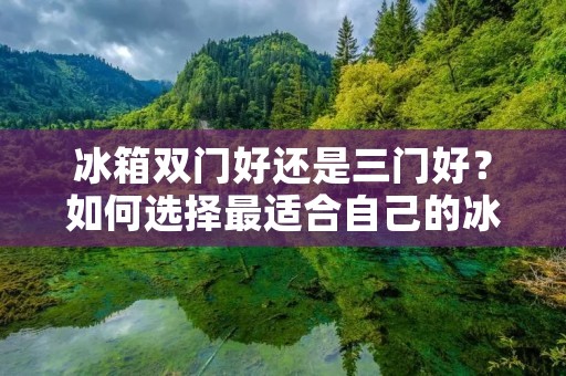冰箱双门好还是三门好?如何选择最适合自己的冰箱? 冰箱双门好还是三门好?如何选择最适合自己的冰箱?