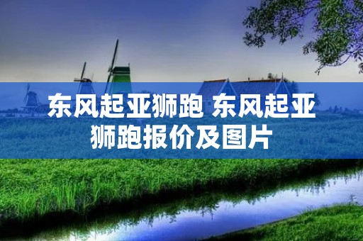 东风起亚狮跑 东风起亚狮跑报价及图片 东风起亚狮跑 东风起亚狮跑报价及图片