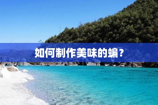 如何制作美味的蝙? 如何制作美味的蝙?