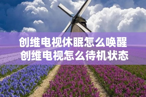 创维电视休眠怎么唤醒 创维电视怎么待机状态 创维电视休眠怎么唤醒 创维电视怎么待机状态