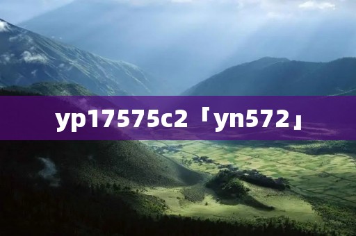 yp17575c2「yn572」 yp17575c2「yn572」