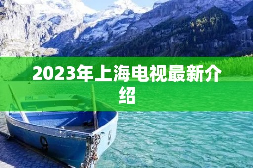 2023年上海电视最新介绍