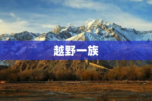 越野一族:挑战自我,释放** 越野一族:挑战自我,释放**