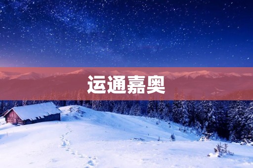 运通嘉奥:引领智能出行的未来 运通嘉奥:引领智能出行的未来
