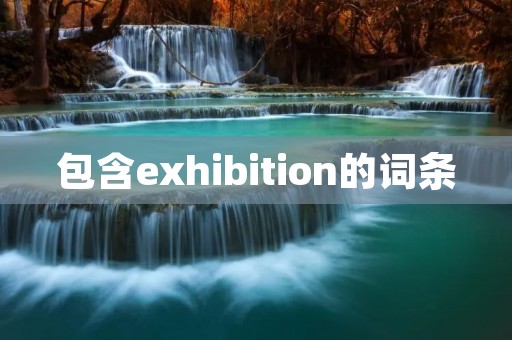 包含exhibition的词条