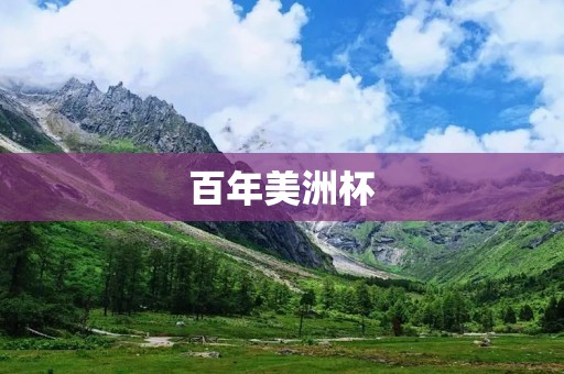 百年美洲杯：南美足球的传奇盛宴
