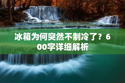 冰箱为何突然不制冷了?600字详细解析 冰箱为何突然不制冷了?600字详细解析