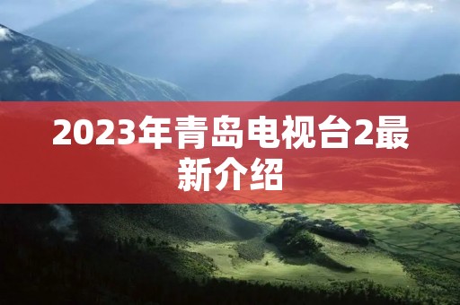 2023年青岛电视台2最新介绍