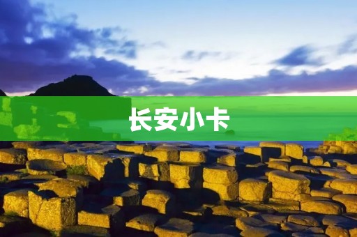 长安小卡：轻便灵活的城市运输利器