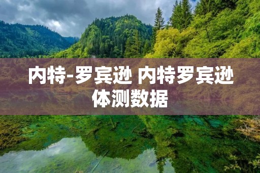 内特-罗宾逊 内特罗宾逊体测数据