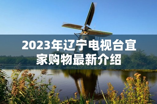 2023年辽宁电视台宜家购物最新介绍
