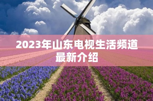 2023年山东电视生活频道最新介绍 2023年山东电视生活频道最新介绍