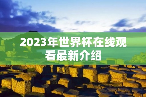 2023年世界杯在线观看最新介绍 2023年世界杯在线观看最新介绍