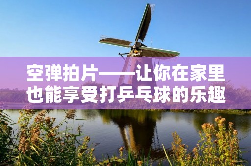 空弹拍片——让你在家里也能享受打乒乓球的乐趣