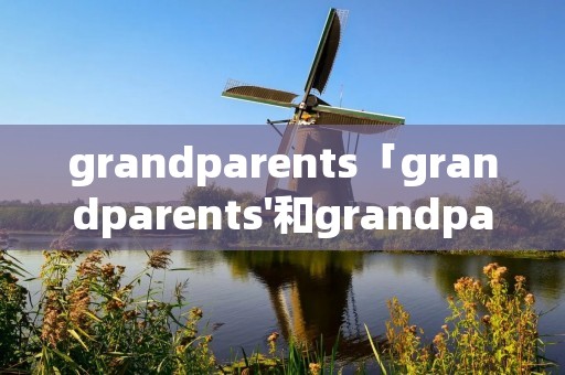 grandparents「grandparents'和grandparent's」
