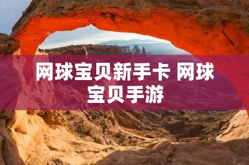 网球宝贝新手卡 网球宝贝手游