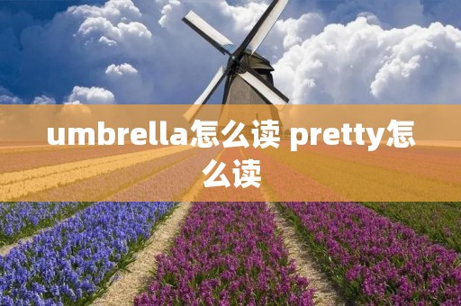 umbrella怎么读 pretty怎么读