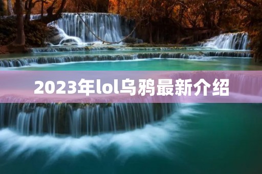 2023年lol乌鸦最新介绍 2023年lol乌鸦最新介绍