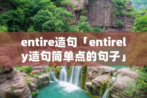 entire造句「entirely造句简单点的句子」