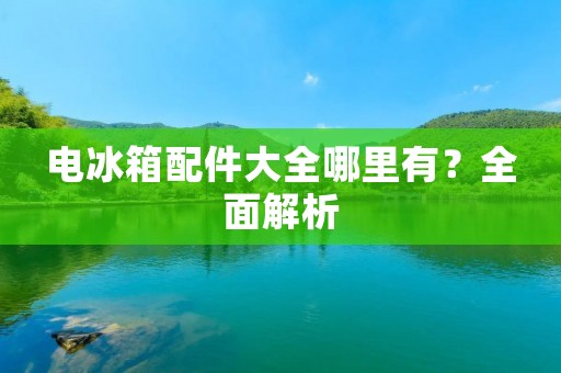 电冰箱配件大全哪里有？全面解析