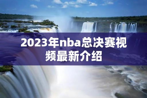 2023年nba总决赛视频最新介绍
